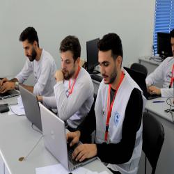فريق من الجامعة العربية الامريكية في مسابقة البرمجة العالمية